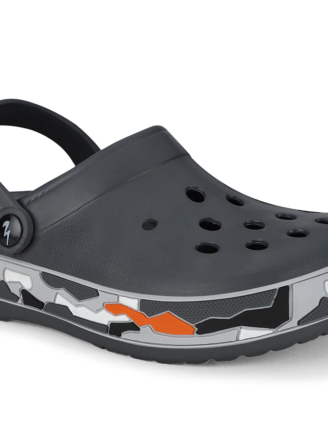 GC-4008A Grey Men's Clogs - Image 4