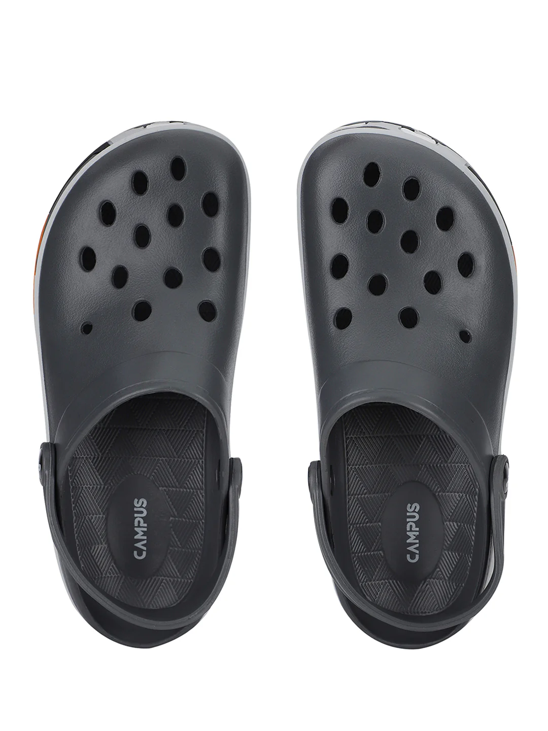 GC-4008A Grey Men's Clogs - Image 7