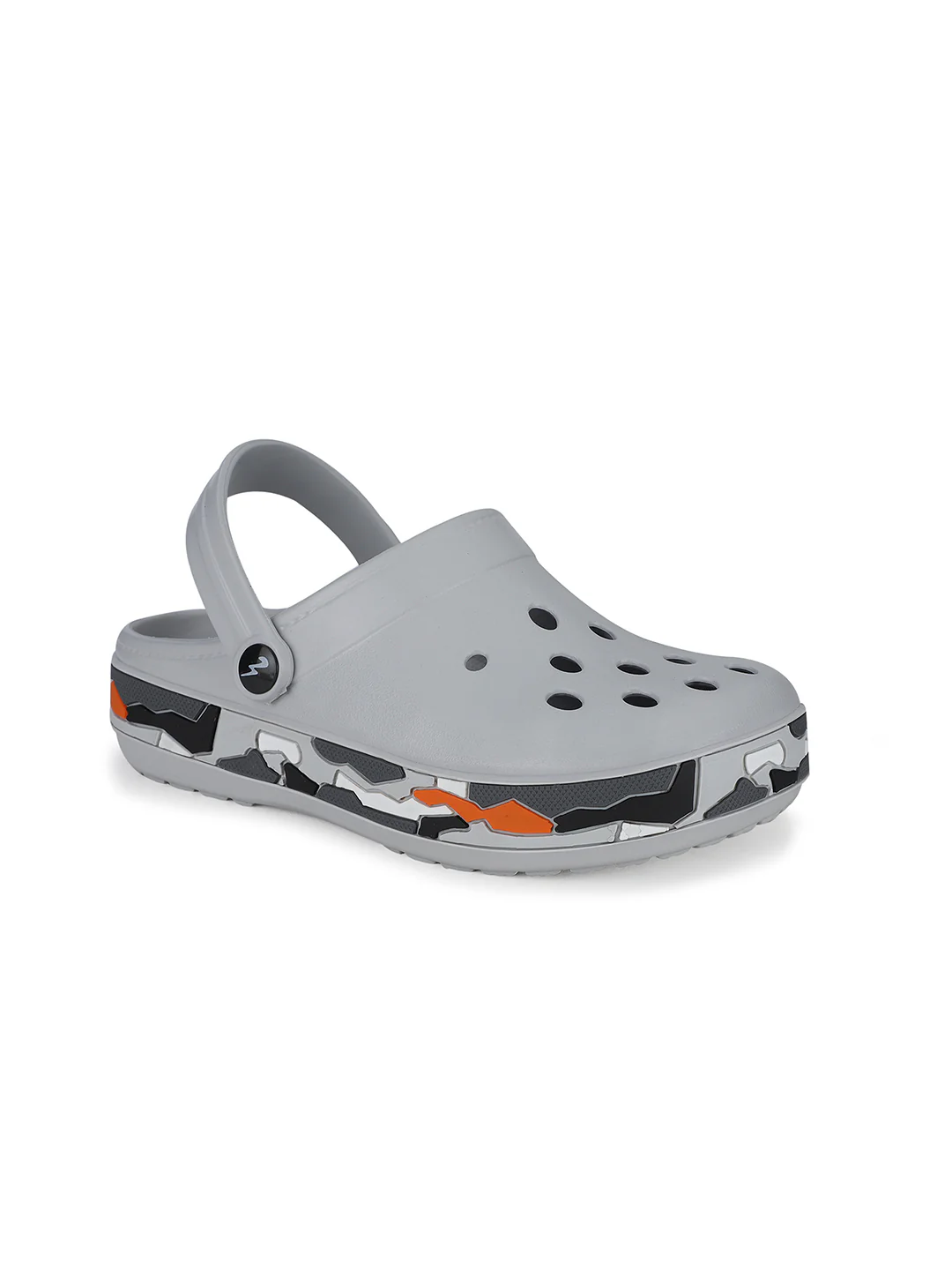 GC-4008A Grey Men's Clogs - Image 2