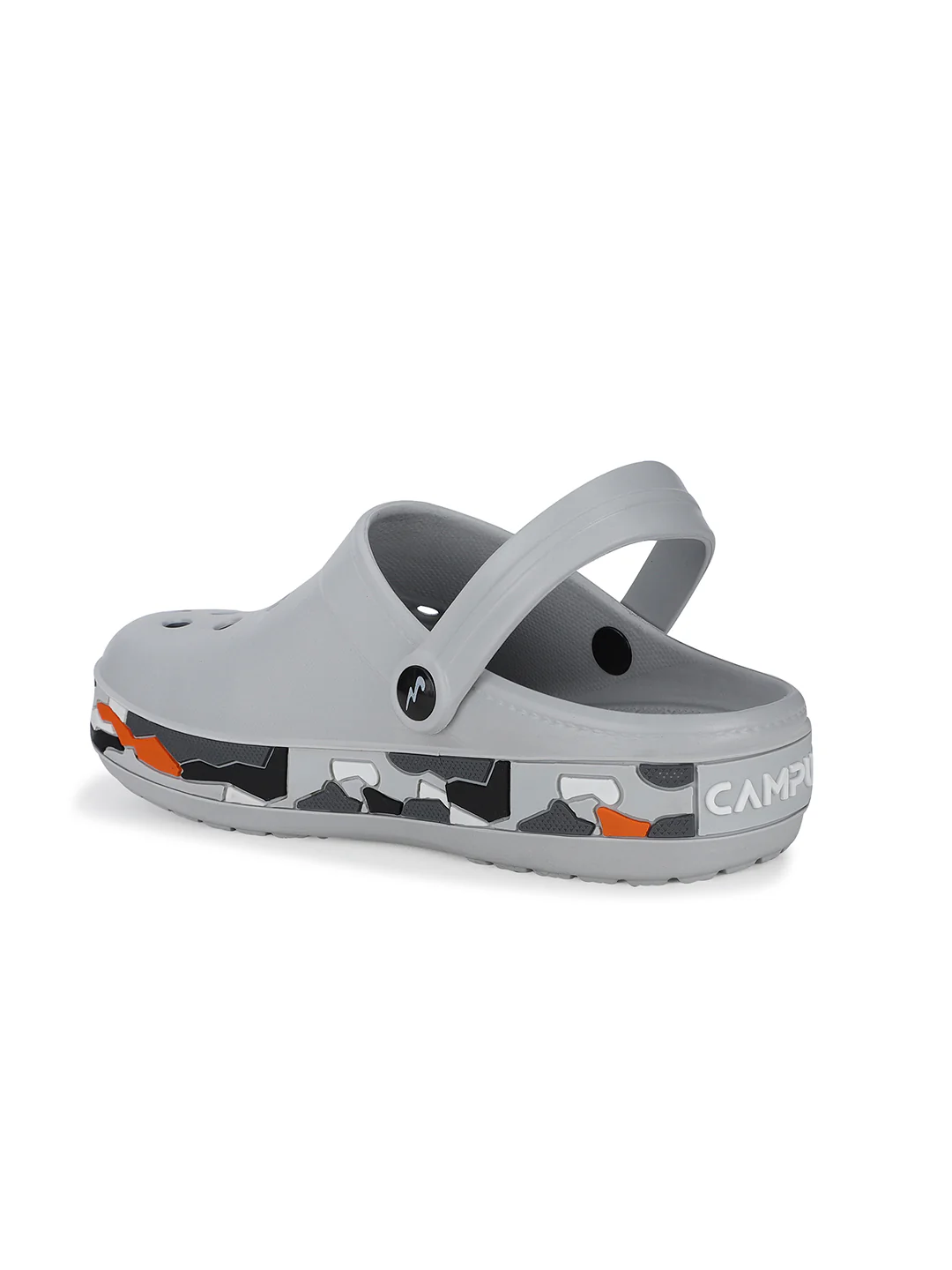 GC-4008A Grey Men's Clogs - Image 3