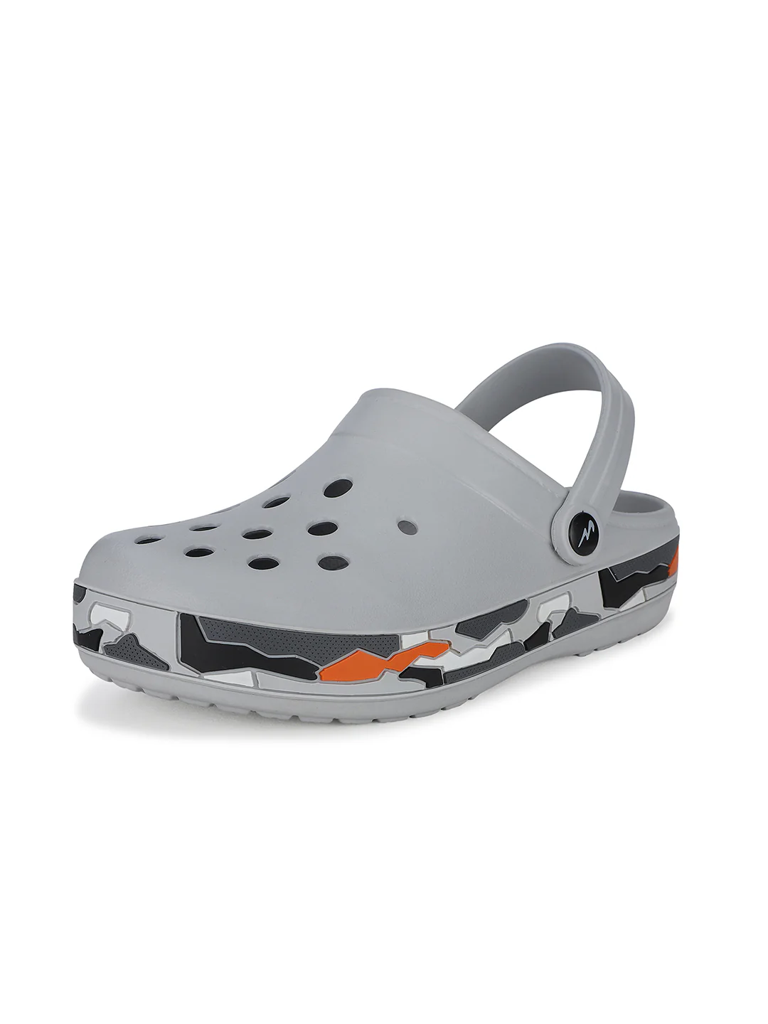 GC-4008A Grey Men's Clogs - Image 6