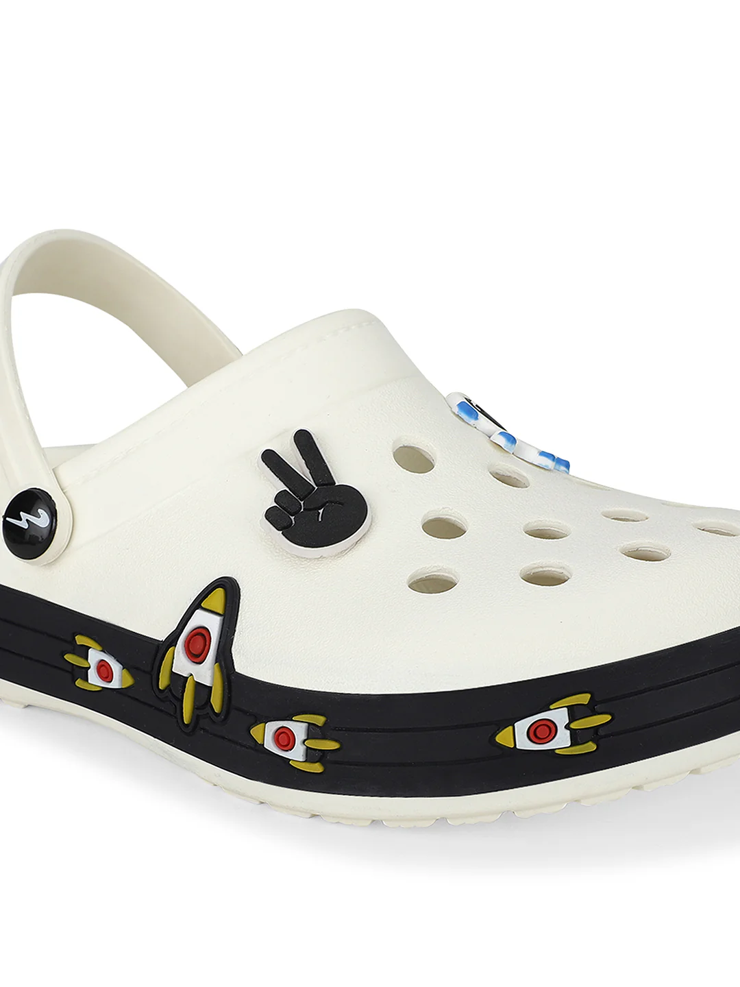 GC-4009C Off White Child Clogs - Image 7