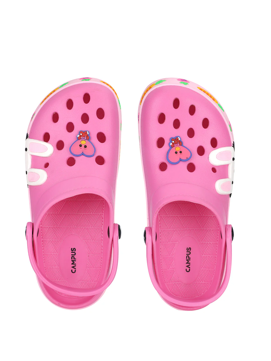 GC-4011C Dark Pink Child Clogs - Image 7
