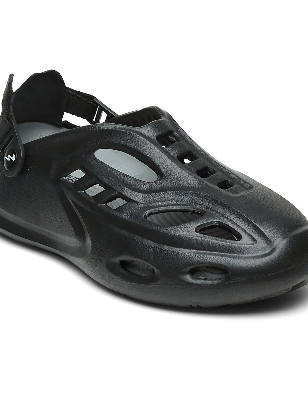 GC-4019B Black Men's Clogs - Image 7