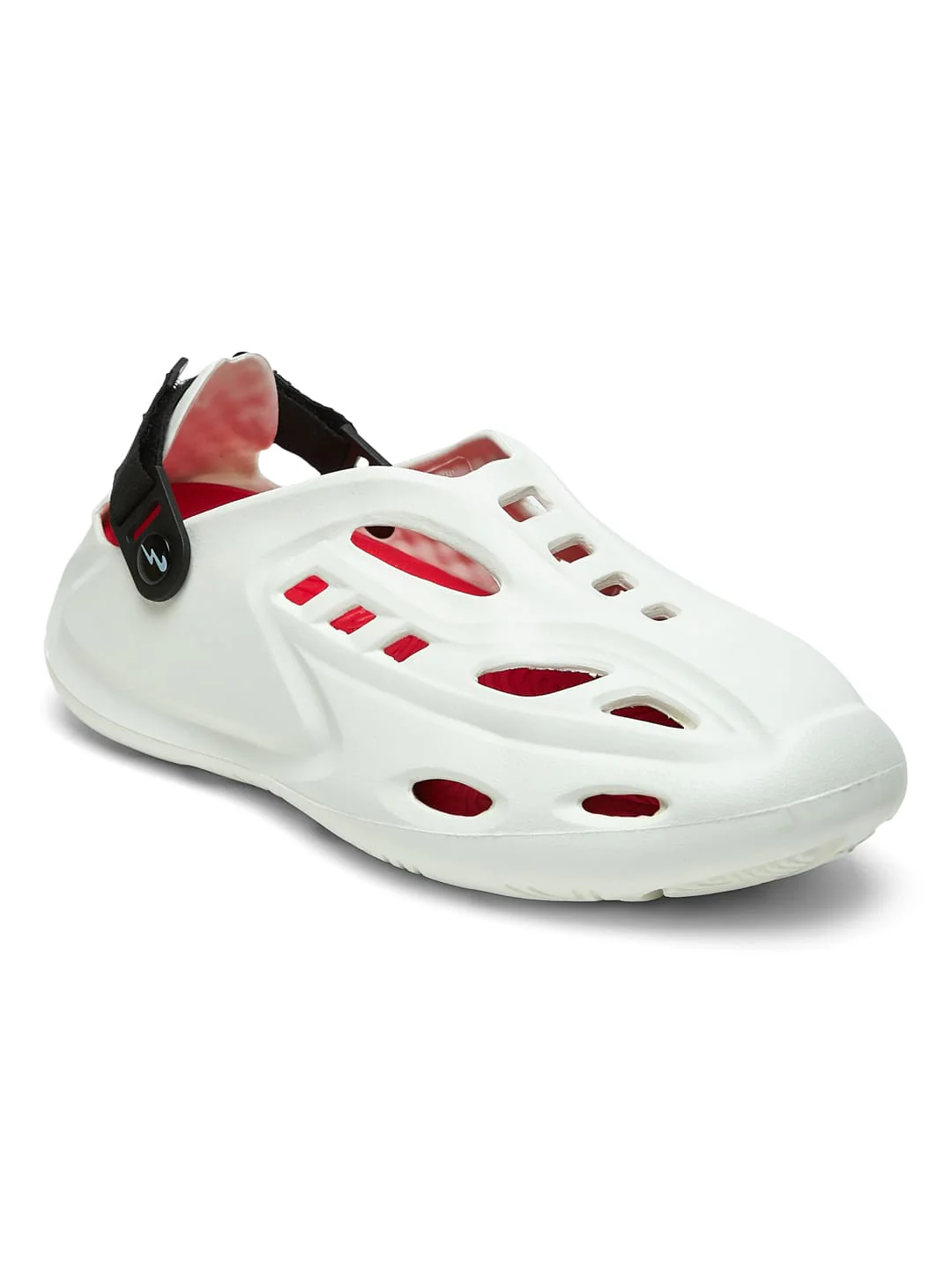 GC-4019B White Men's Clogs - Image 3