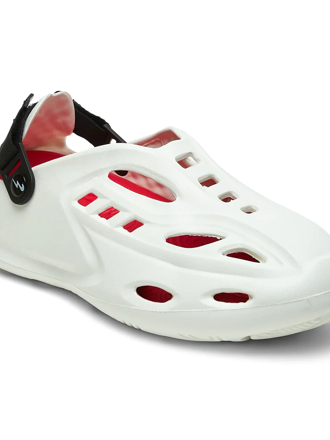 GC-4019B White Men's Clogs - Image 7