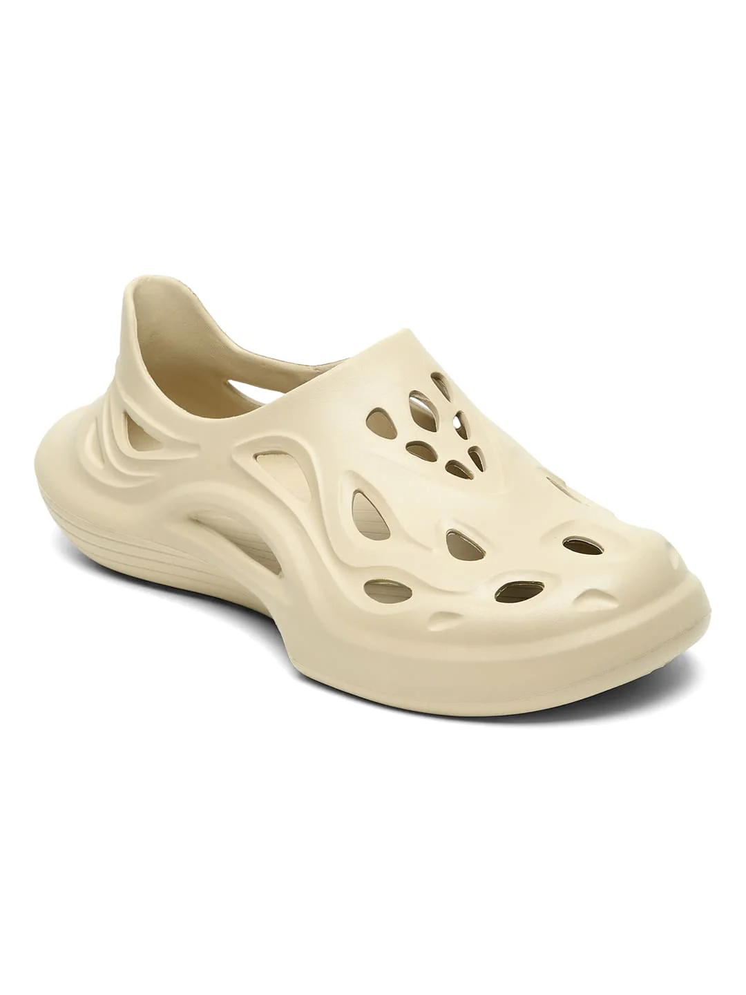 GC-4024 Beige Men's Clogs - Image 3