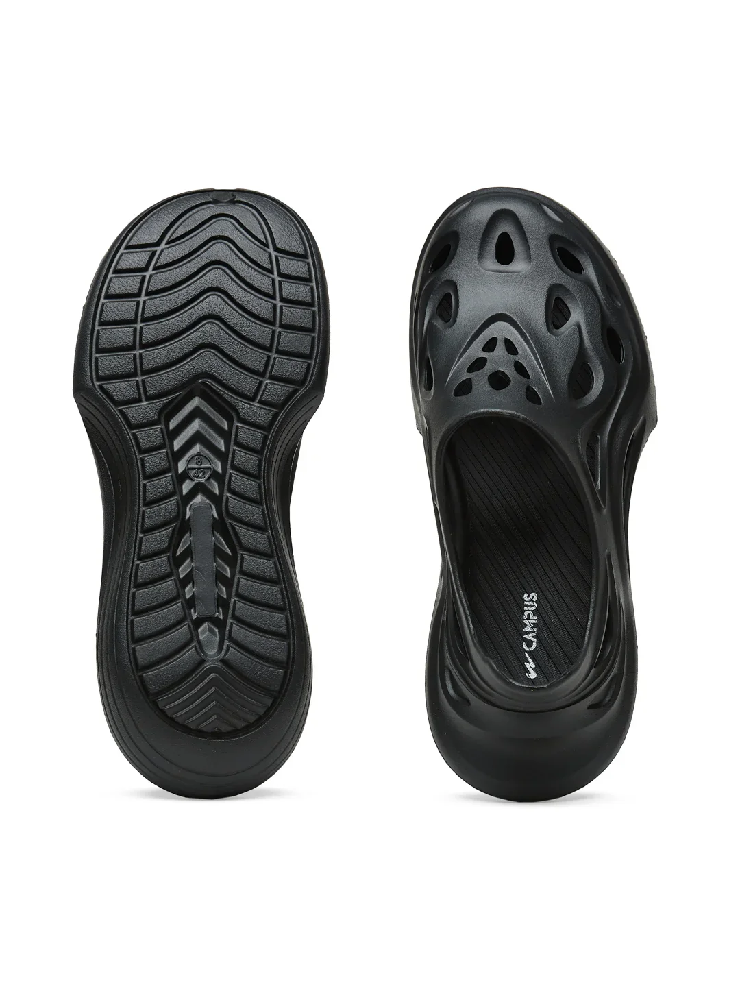 GC-4024 Black Men's Clogs - Image 4
