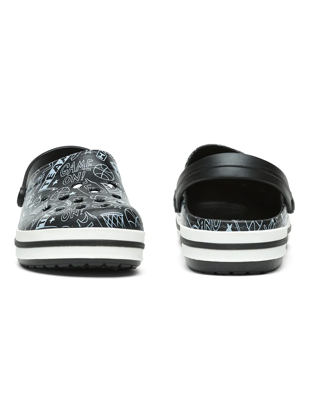 GC-4025 Black Men's Clogs - Image 3