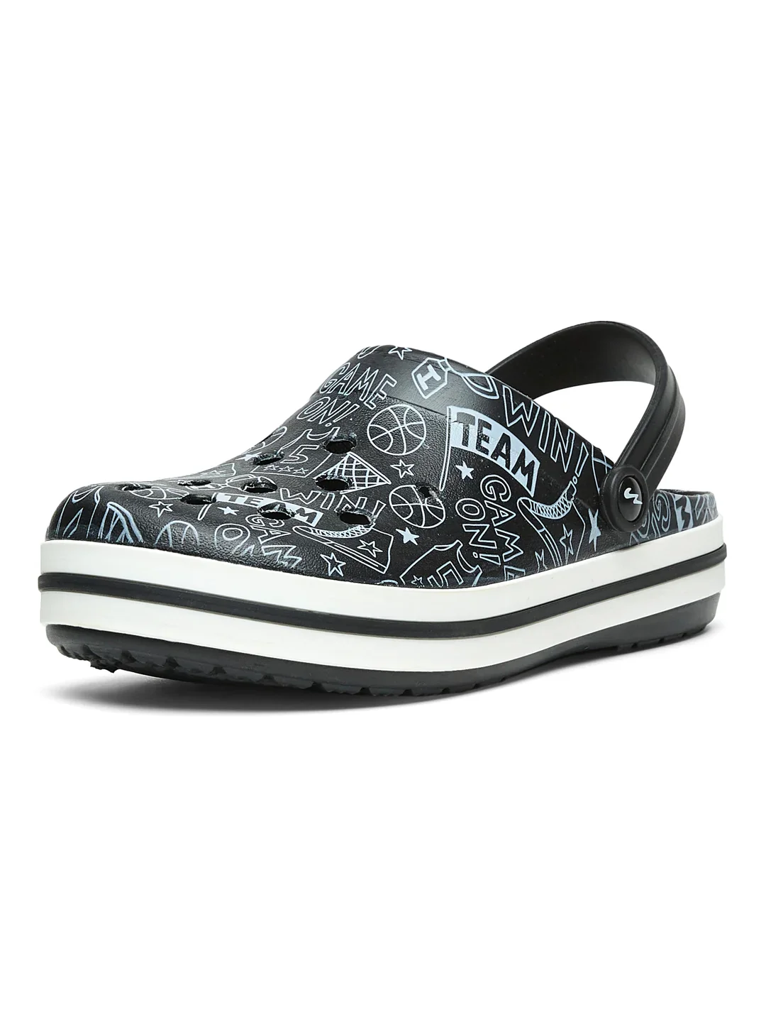 GC-4025 Black Men's Clogs - Image 5