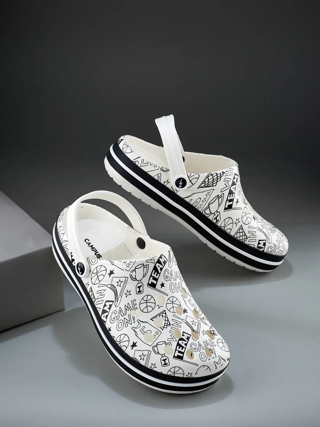 GC-4025 Off White Men's Clogs - Image 7