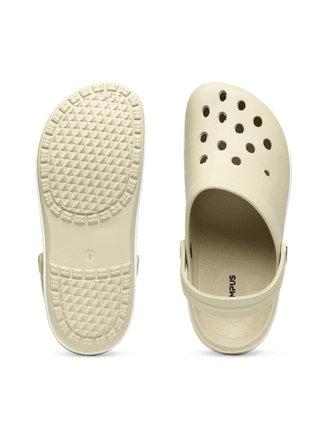 GC-4026 Beige Men's Clogs - Image 4