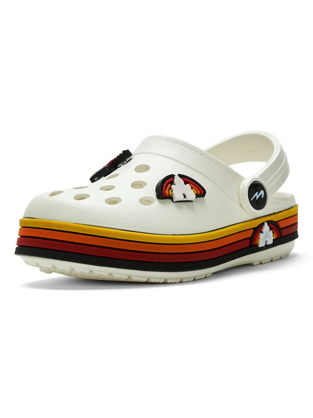GC-9001K Off White Kid's Clogs - Image 5