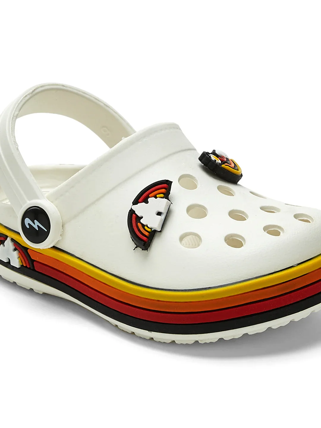 GC-9001K Off White Kid's Clogs - Image 6