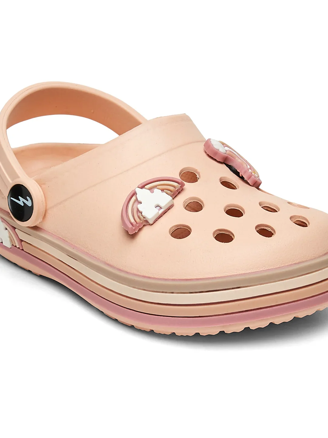GC-9001K Peach Kid's Clogs - Image 4