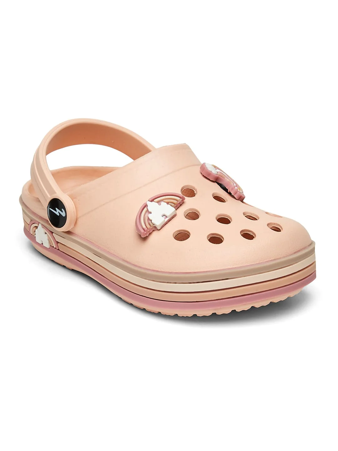 GC-9001K Peach Kid's Clogs - Image 5
