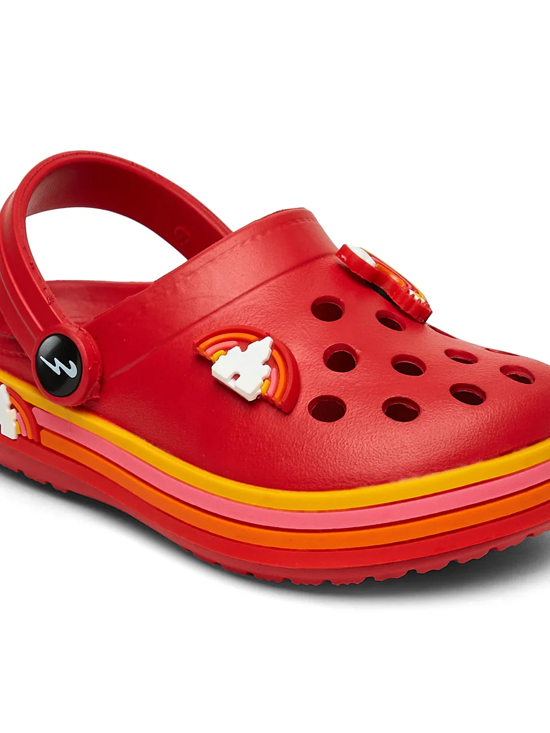 GC-9001K Red Kid's Clogs - Image 6