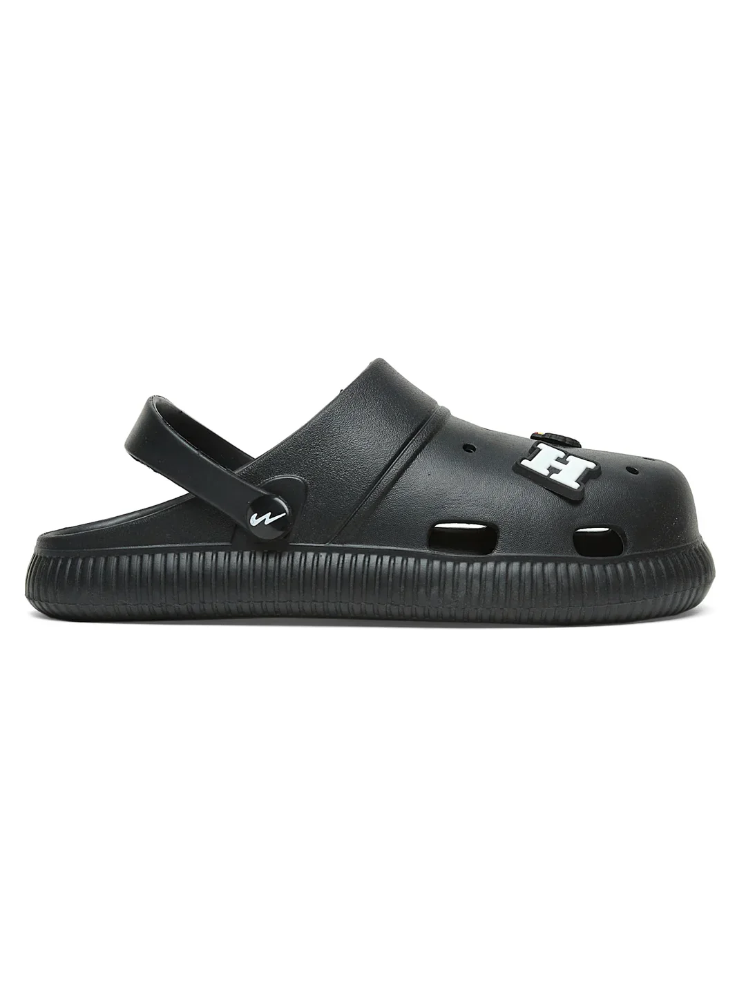 GC-9002C Black Child Clogs