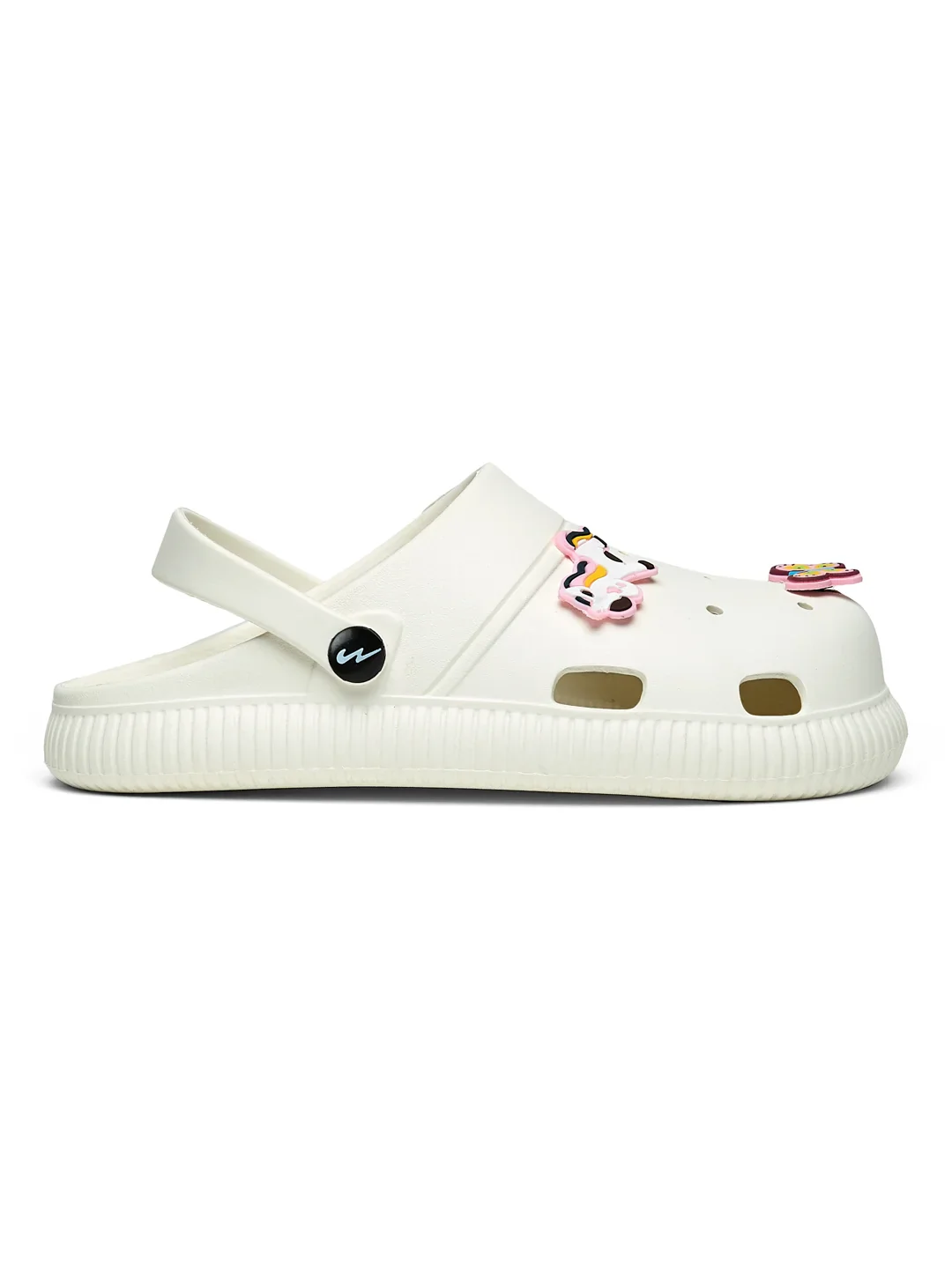 GC-9002C White Child Clogs
