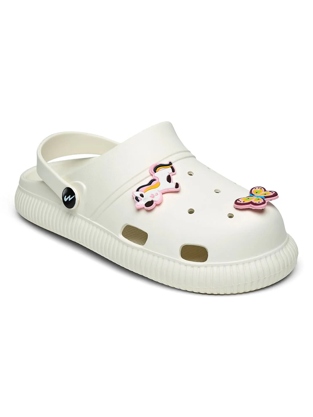 GC-9002C White Child Clogs - Image 2