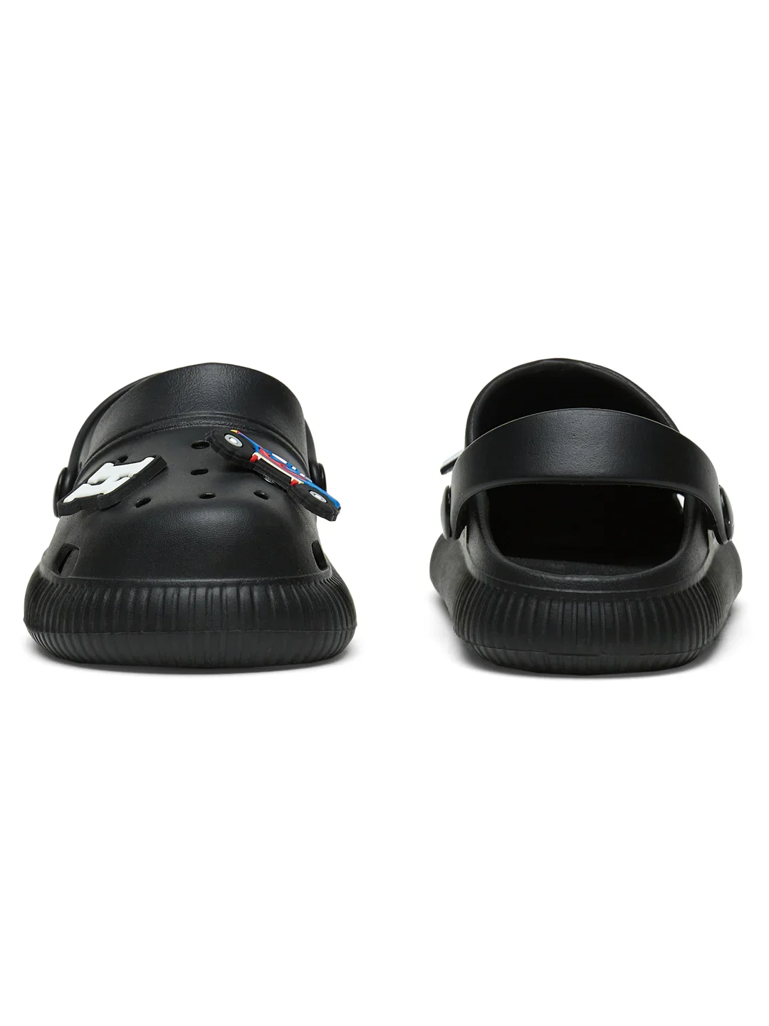 GC-9002K Black Kid's Clogs - Image 3