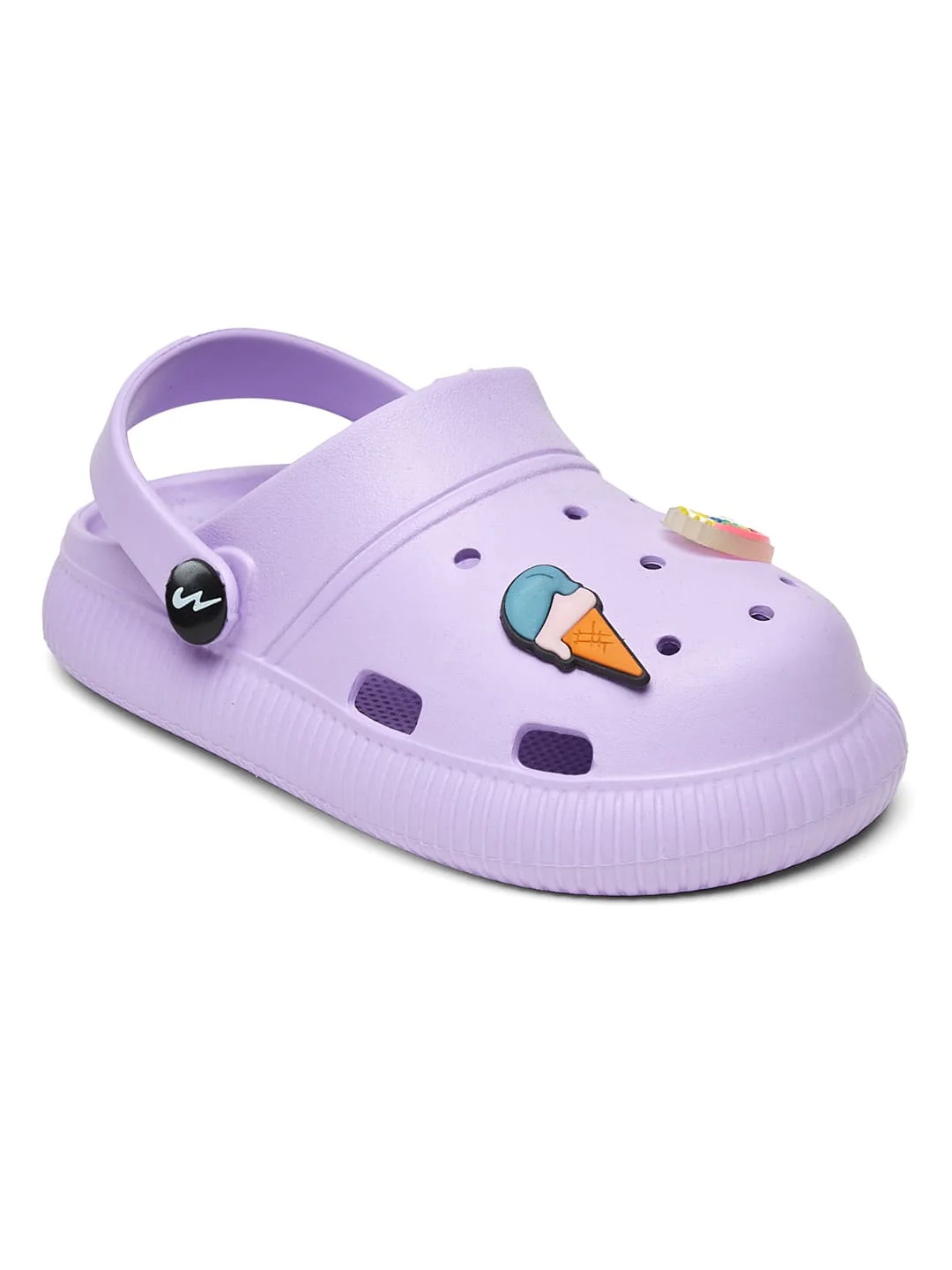 GC-9002K Purple Kid's Clogs - Image 2