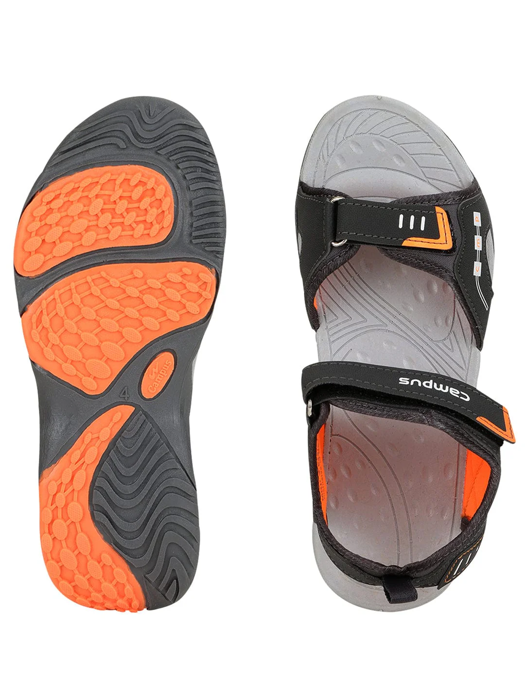 GC-922 Grey JR Kid's Sandals - Image 4