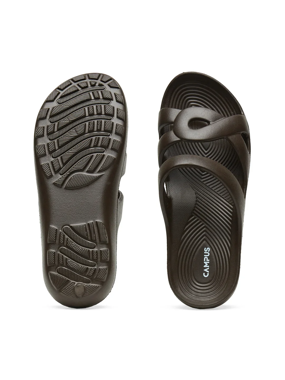 GCW-7001 Brown Women's Flip Flops - Image 4