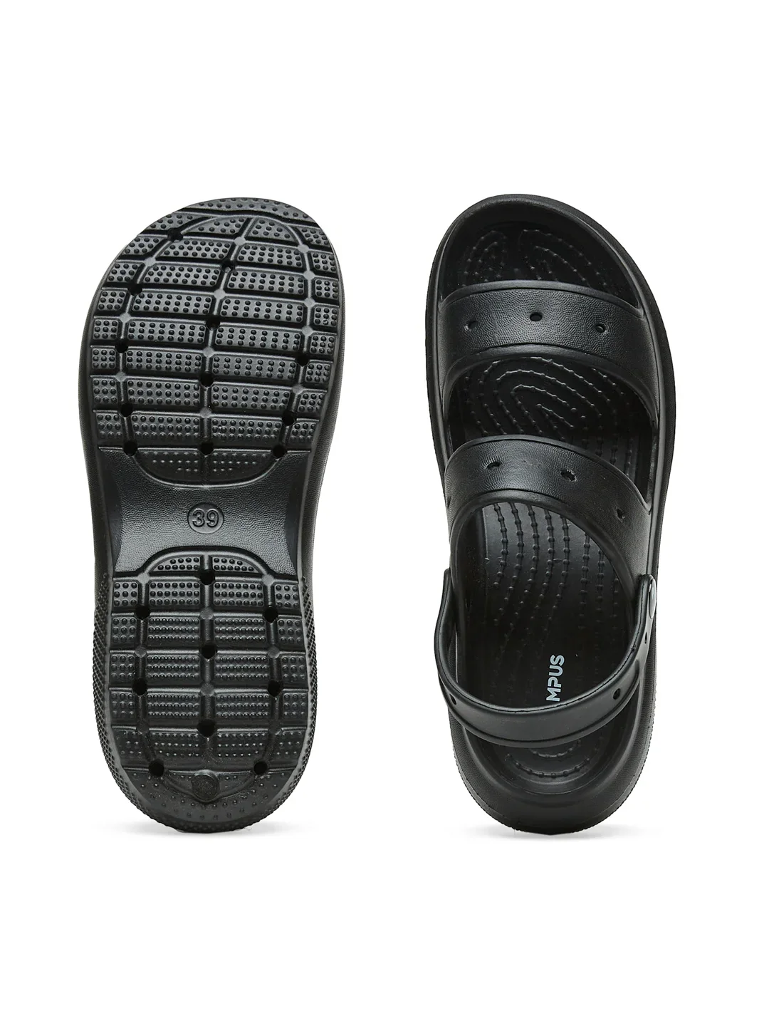 GCW-7002 Black Women's Clogs - Image 5