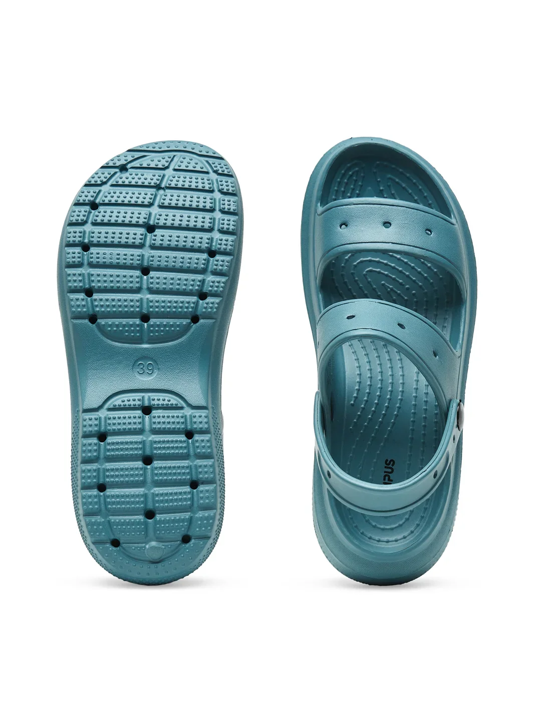 GCW-7002 Blue Women's Clogs - Image 4