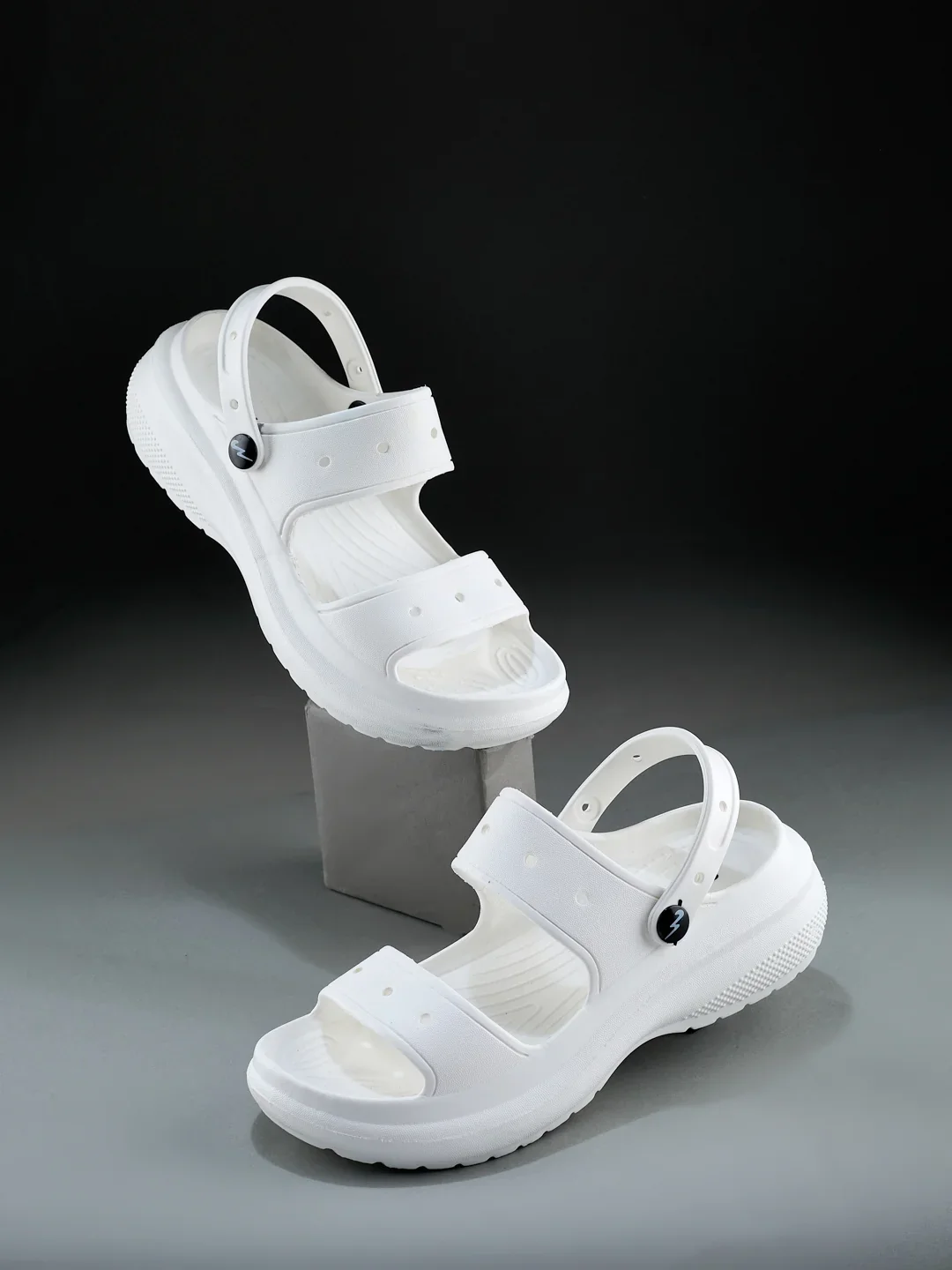 GCW-7002 White Women's Clogs - Image 7