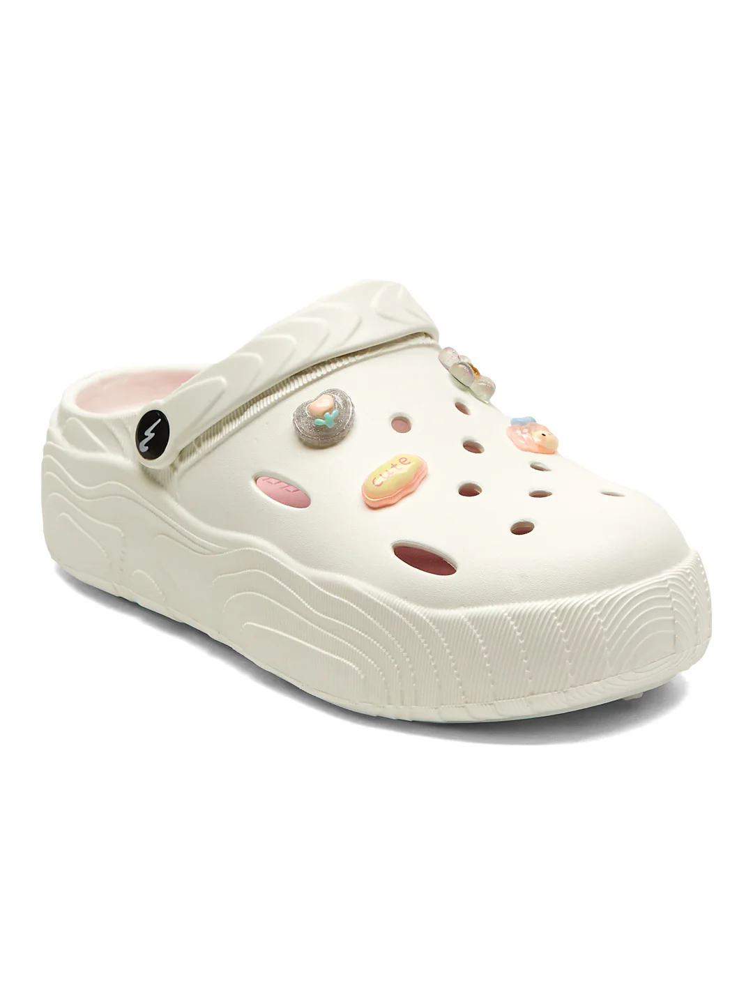 GCW-7003 White Women's Clogs - Image 2