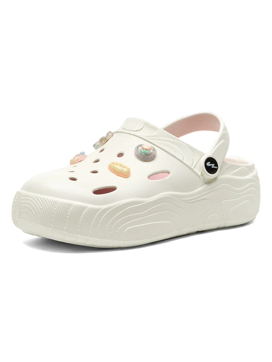 GCW-7003 White Women's Clogs - Image 5
