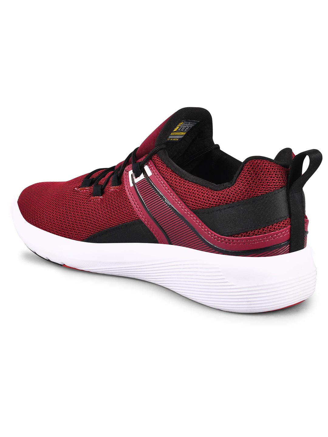 GILBERT PLUS Burgundy Men's Running Shoes - Image 3