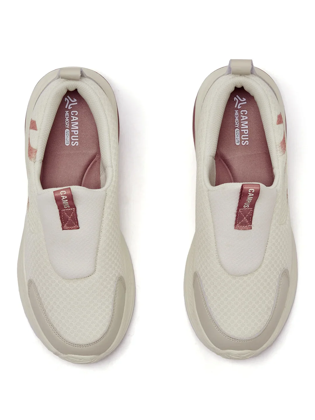 GISEL Off White Women's Walking Shoes - Image 6