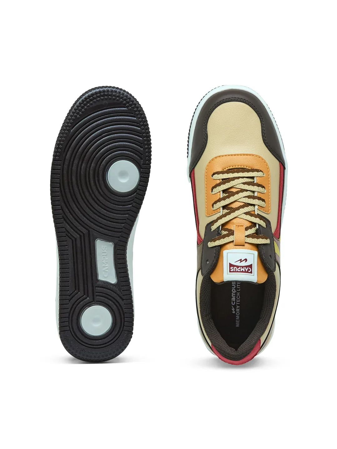 GLIDE Brown Women's Sneakers - Image 5