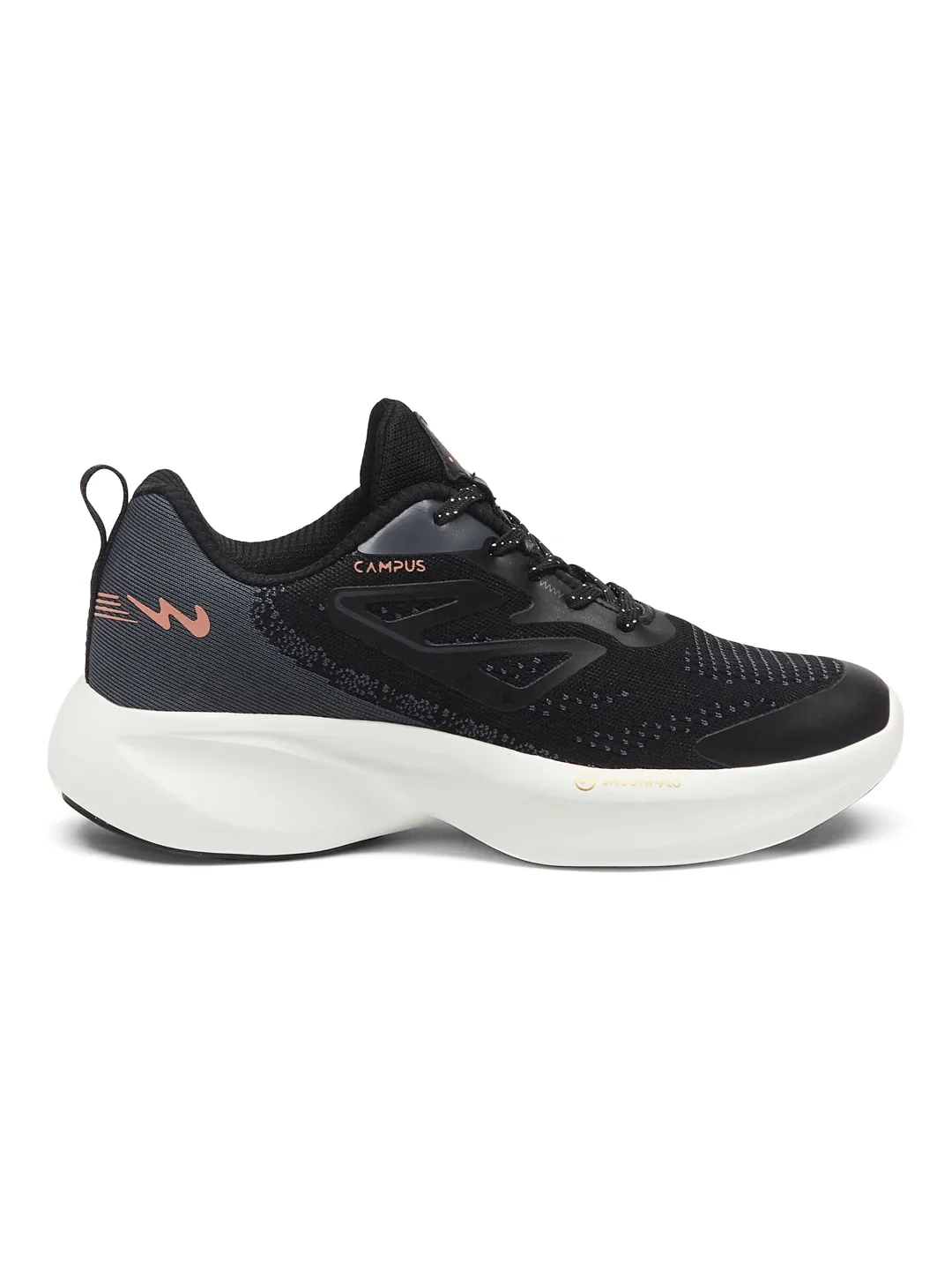 GLIMPSE Black Women's Running Shoes - Image 2