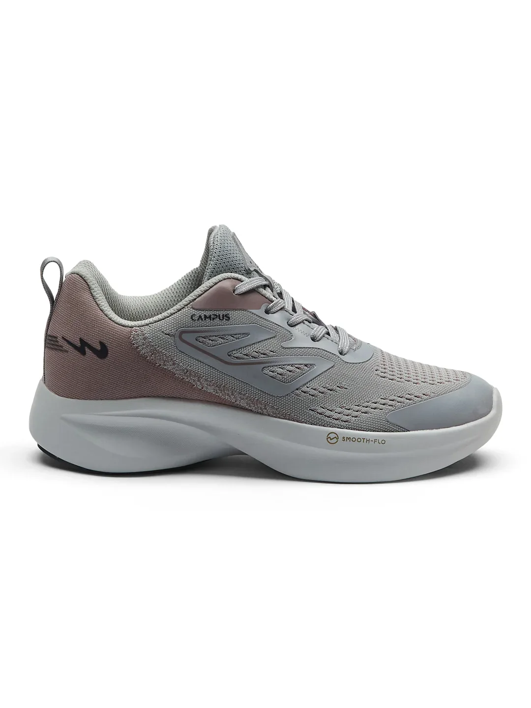 GLIMPSE Grey Women's Running Shoes - Image 2