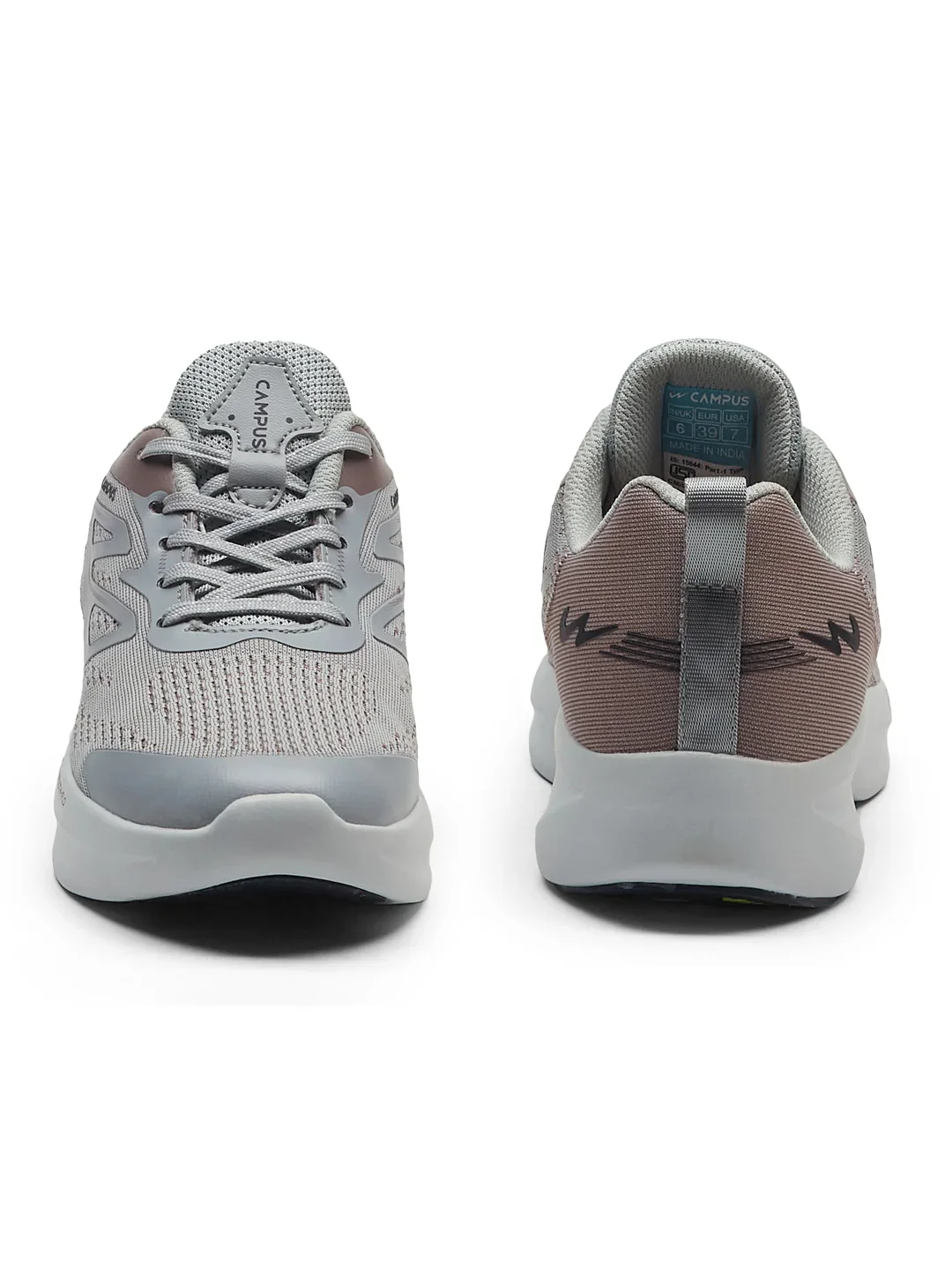 GLIMPSE Grey Women's Running Shoes - Image 4