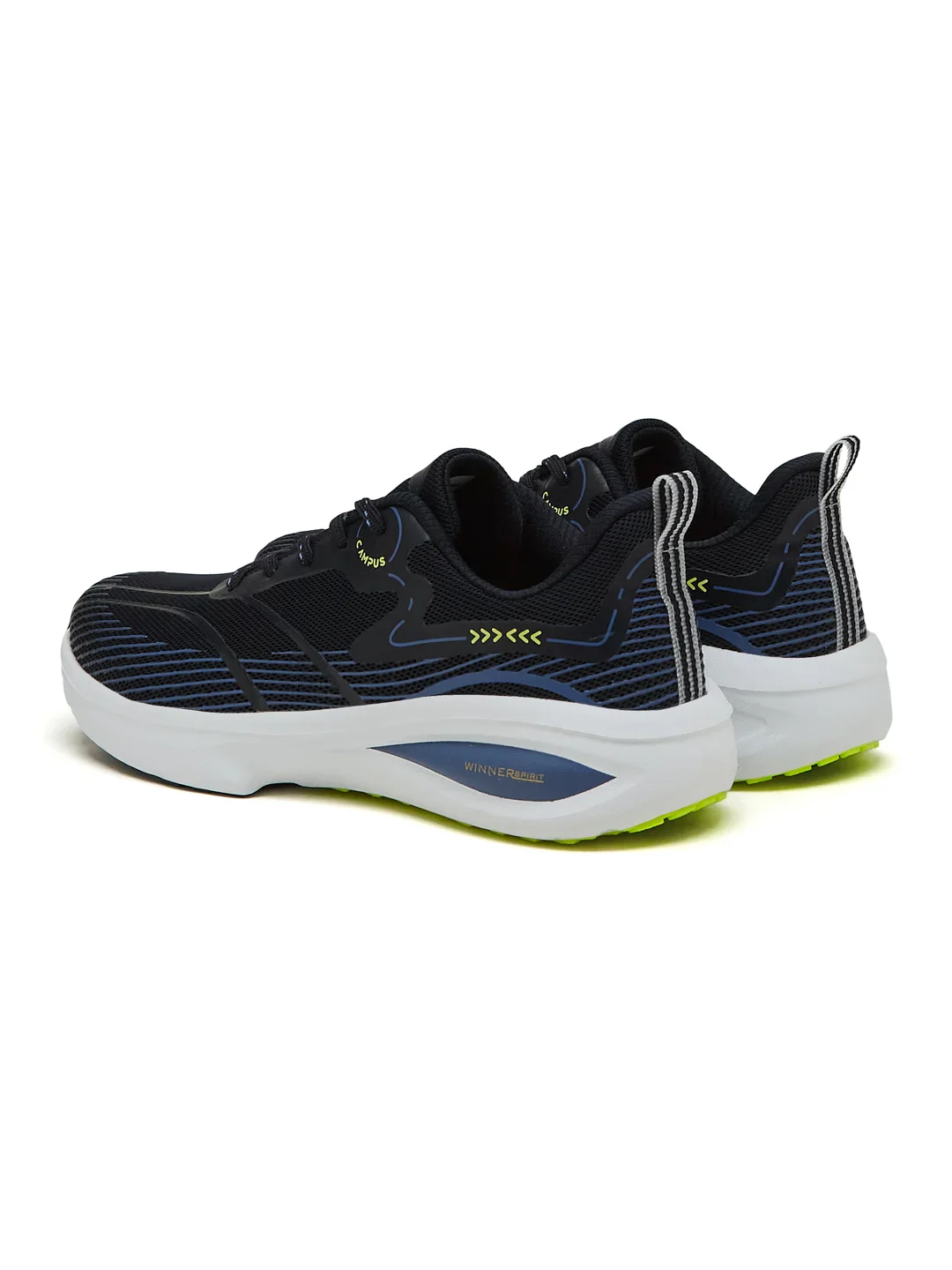 GLITCH Navy Men's Running Shoes - Image 5