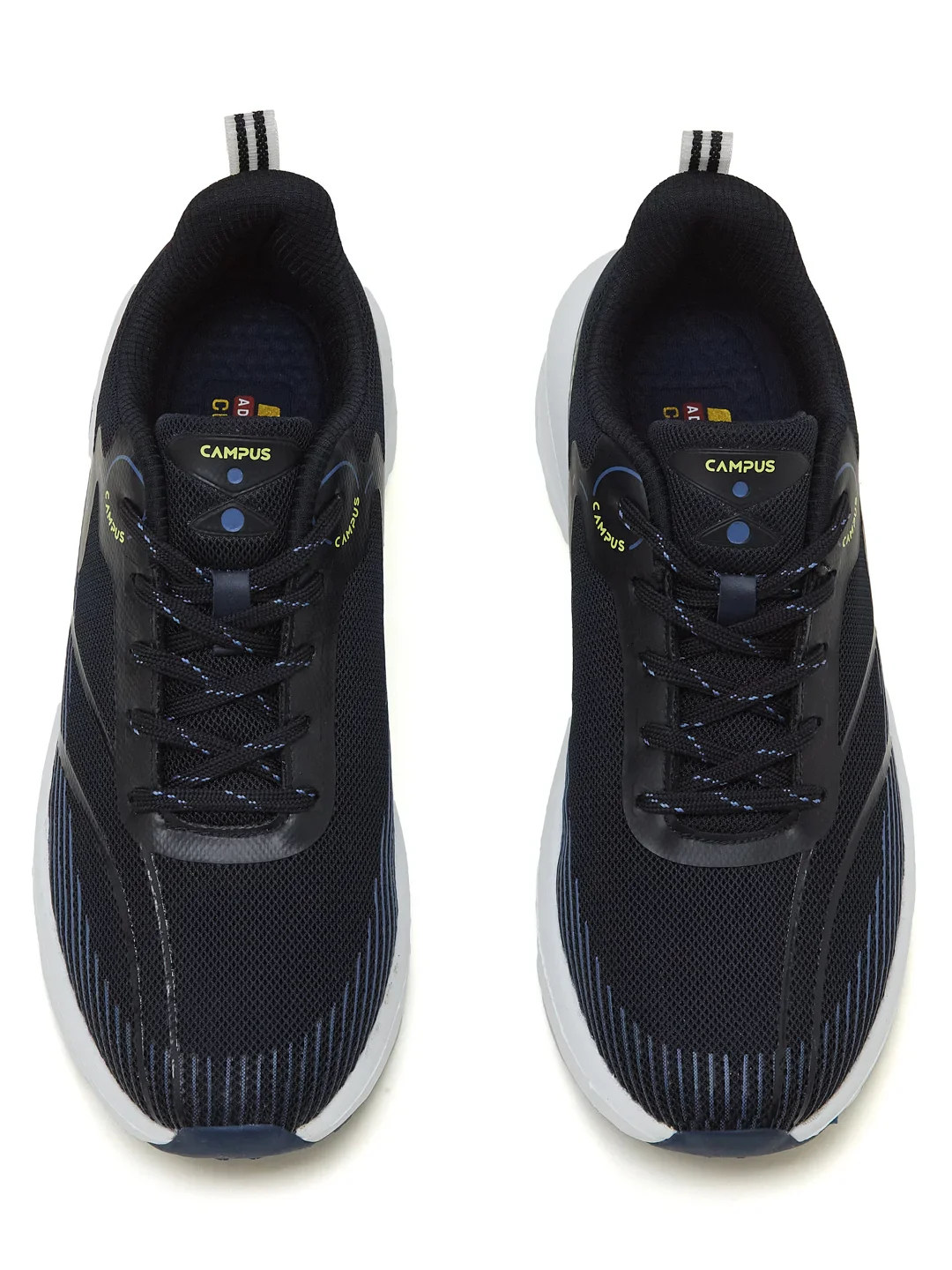 GLITCH Navy Men's Running Shoes - Image 6