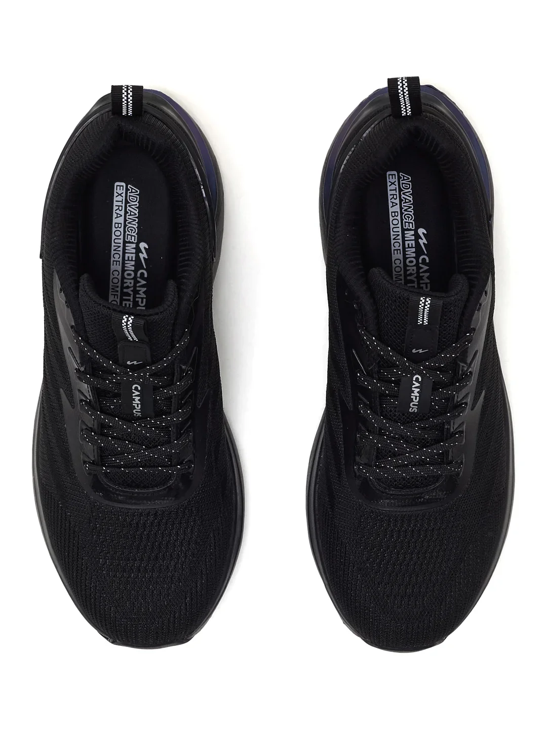 GLOAM Black Men's Running Shoes - Image 6