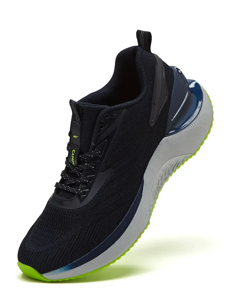 GLOAM Navy Men's Running Shoes - Image 3