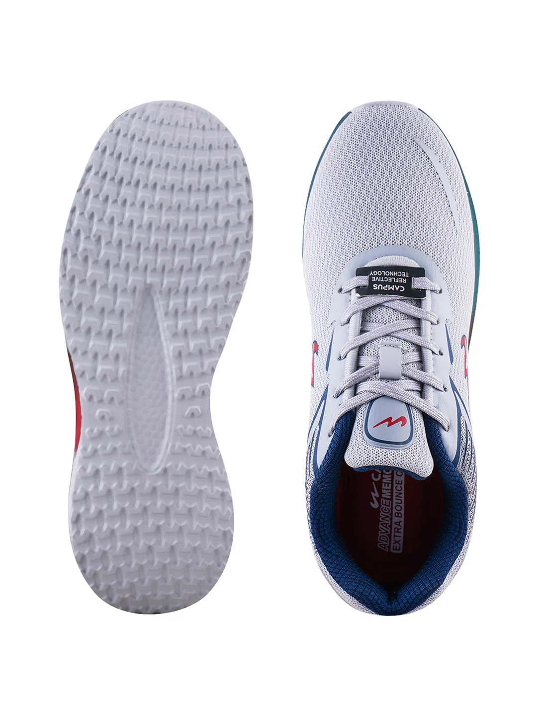 GRAFFITI Grey Men's Sports Shoes - Image 5
