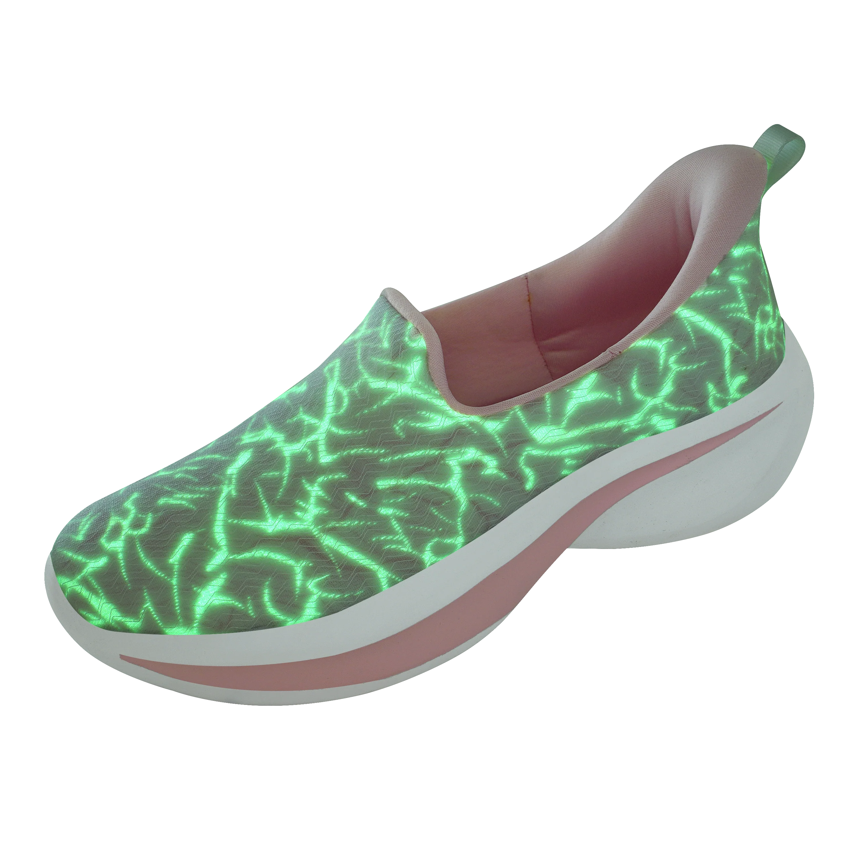 GRASP White Women's Walking Shoes - Image 8