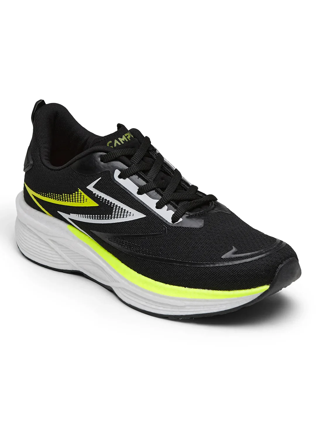 GREG PRO Black Men's Running Shoes - Image 3