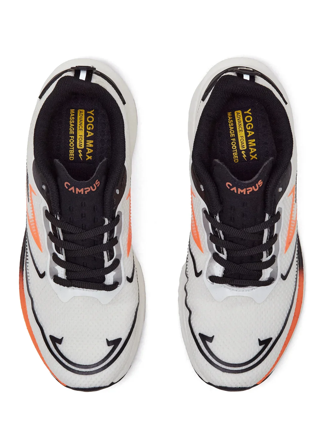 GREG PRO White Men's Running Shoes - Image 6