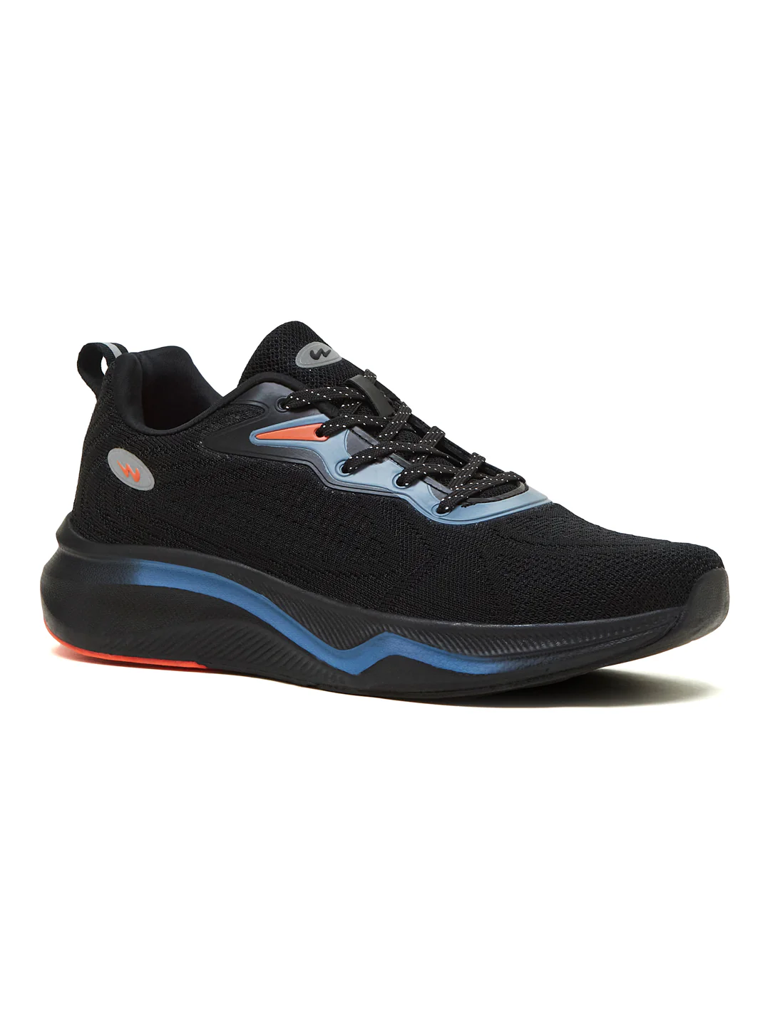 GRETTA Black Men's Running Shoes - Image 2