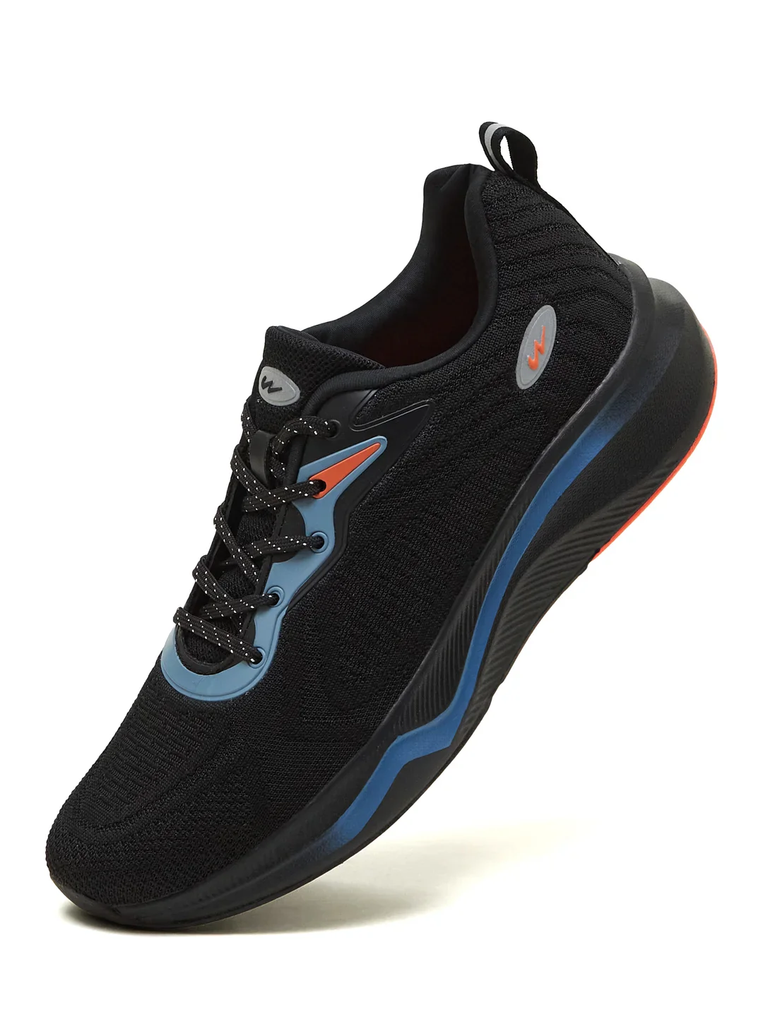 GRETTA Black Men's Running Shoes - Image 3