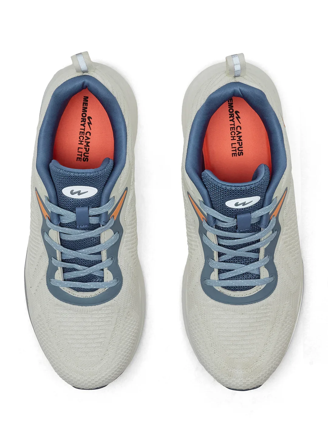 GRETTA Cream Men's Running Shoes - Image 6